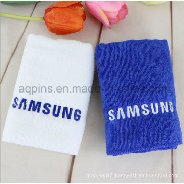 Custom 100% Cotton Towel with Embroidered Logo (AQ-034)
